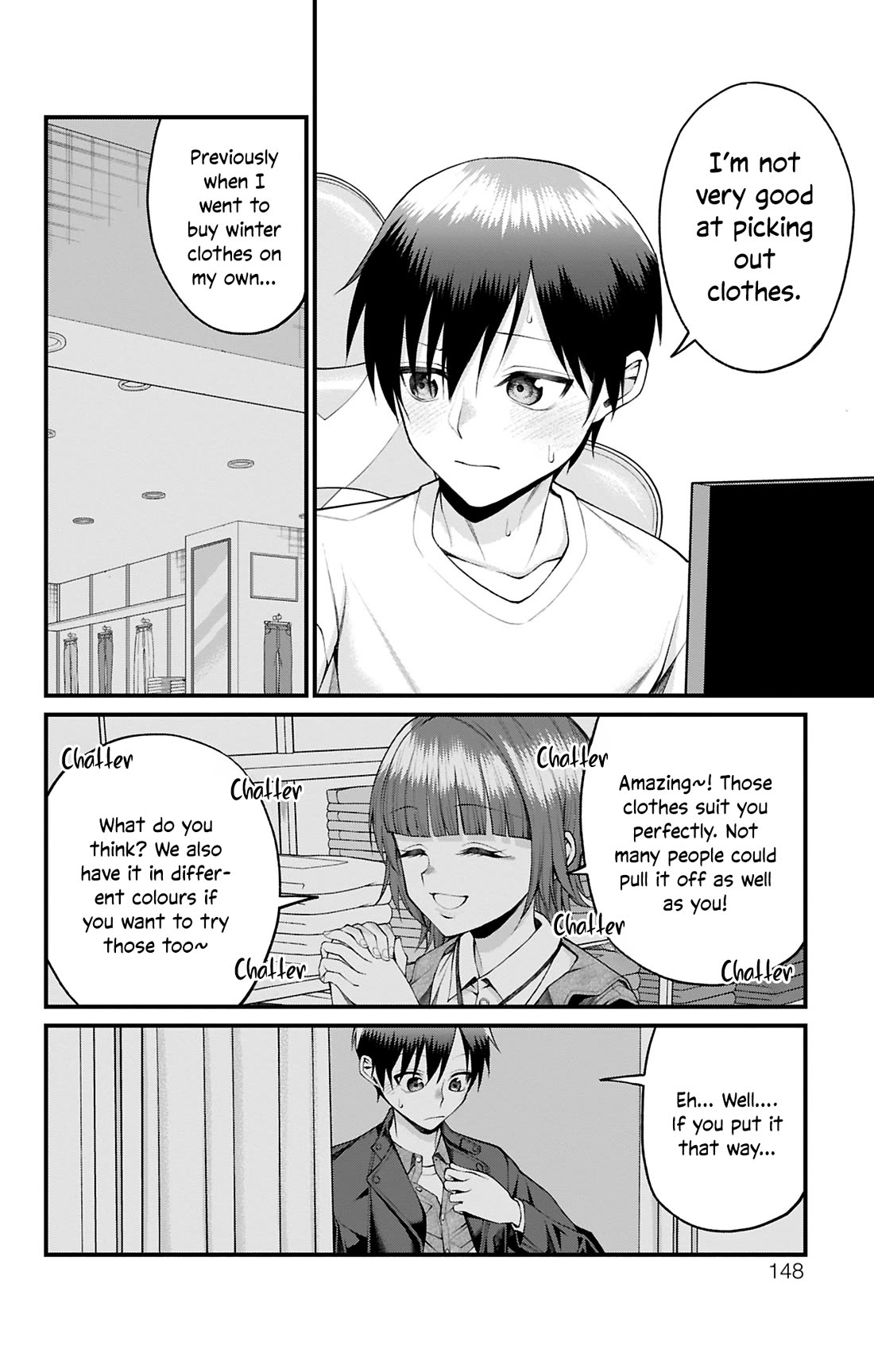 Akanabe-sensei Doesn't Know about Embarrassment chapter 34 page 2