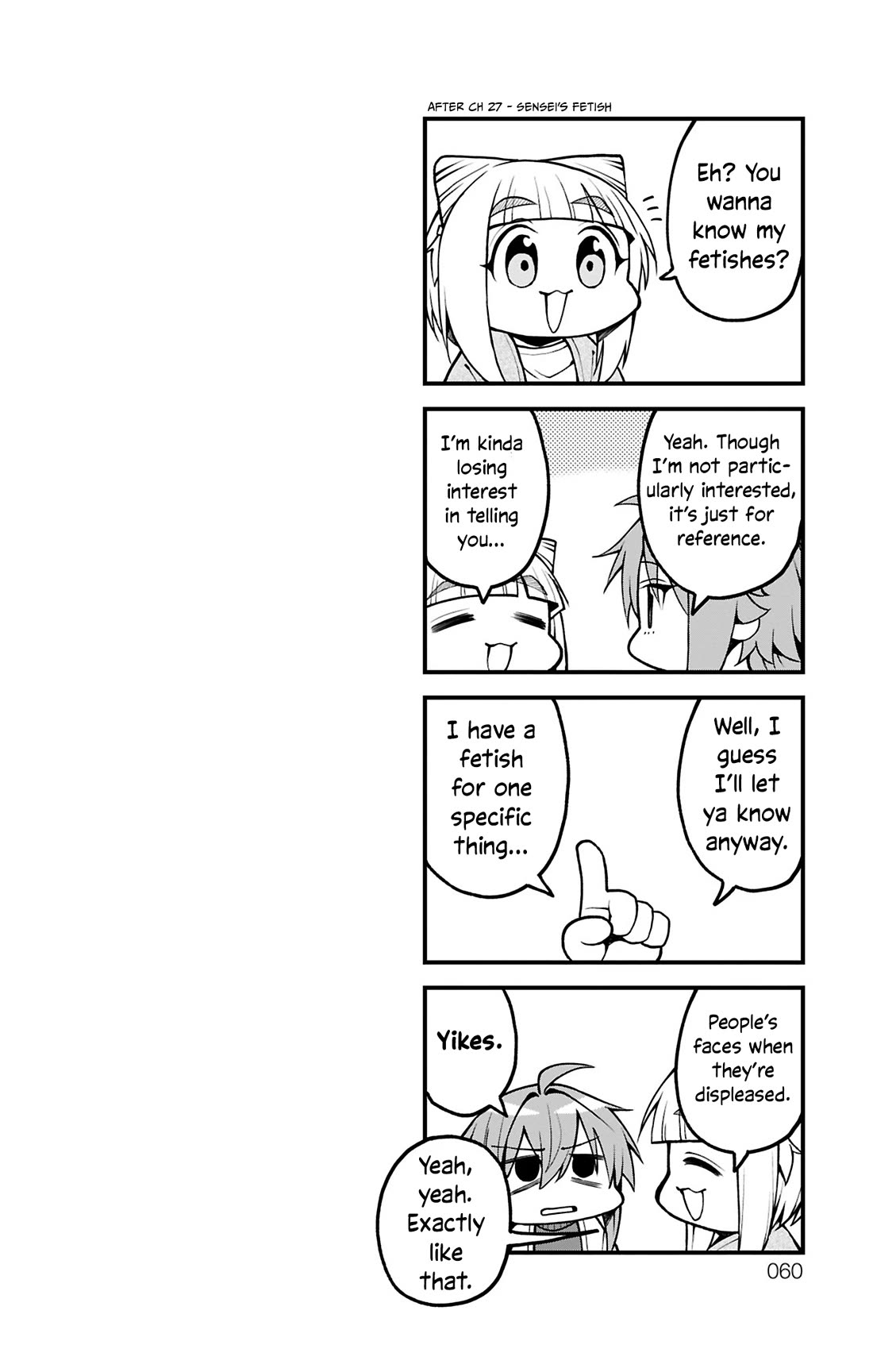 Akanabe-sensei Doesn't Know about Embarrassment chapter 35.6 page 10