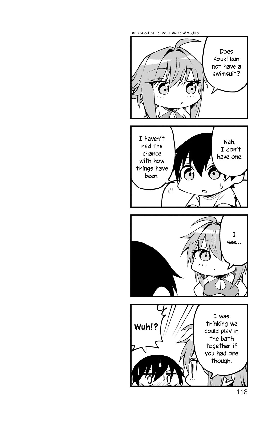 Akanabe-sensei Doesn't Know about Embarrassment chapter 35.6 page 16