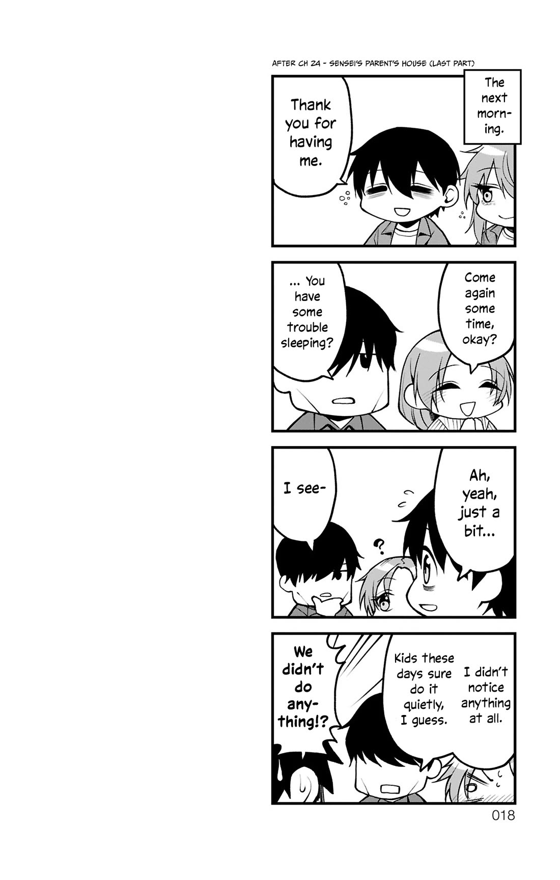 Akanabe-sensei Doesn't Know about Embarrassment chapter 35.6 page 7