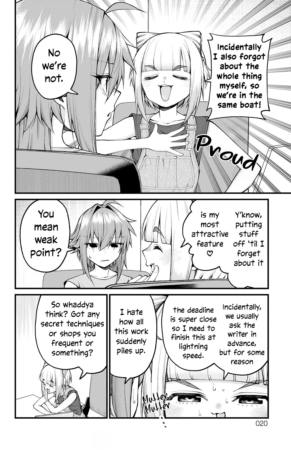 Akanabe-sensei Doesn't Know about Embarrassment chapter 37 page 2