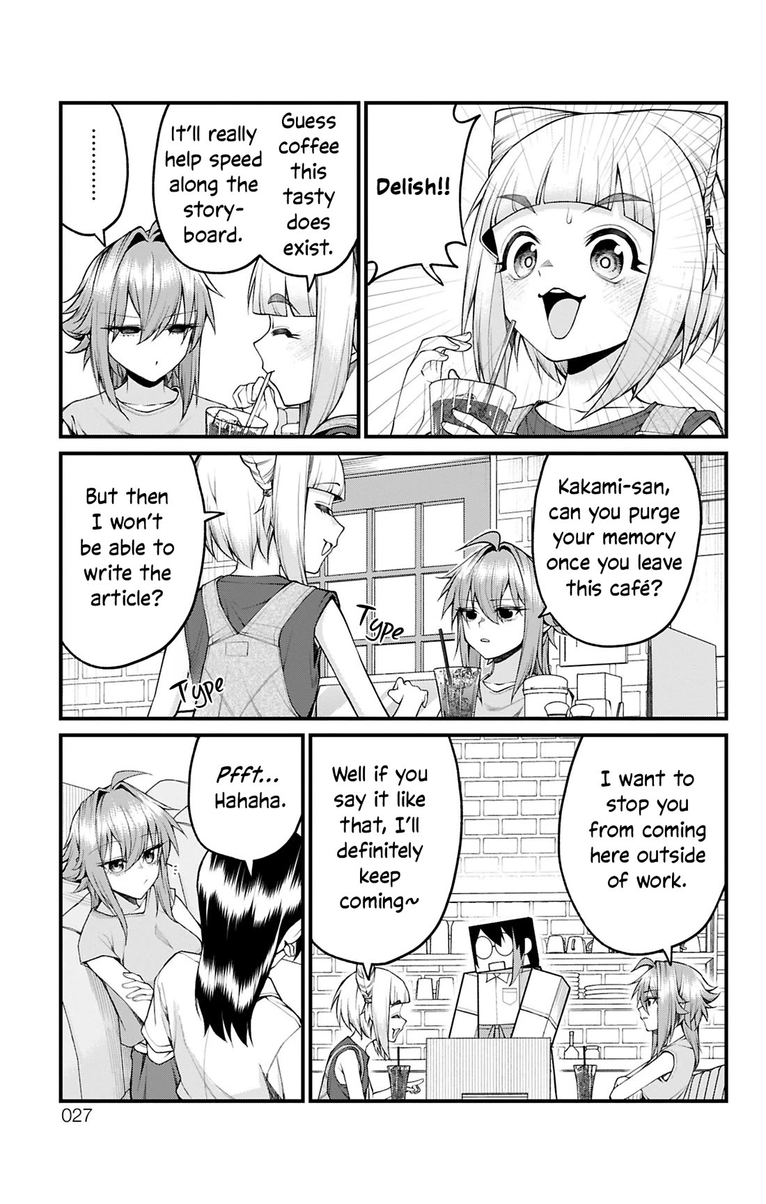 Akanabe-sensei Doesn't Know about Embarrassment chapter 37 page 9