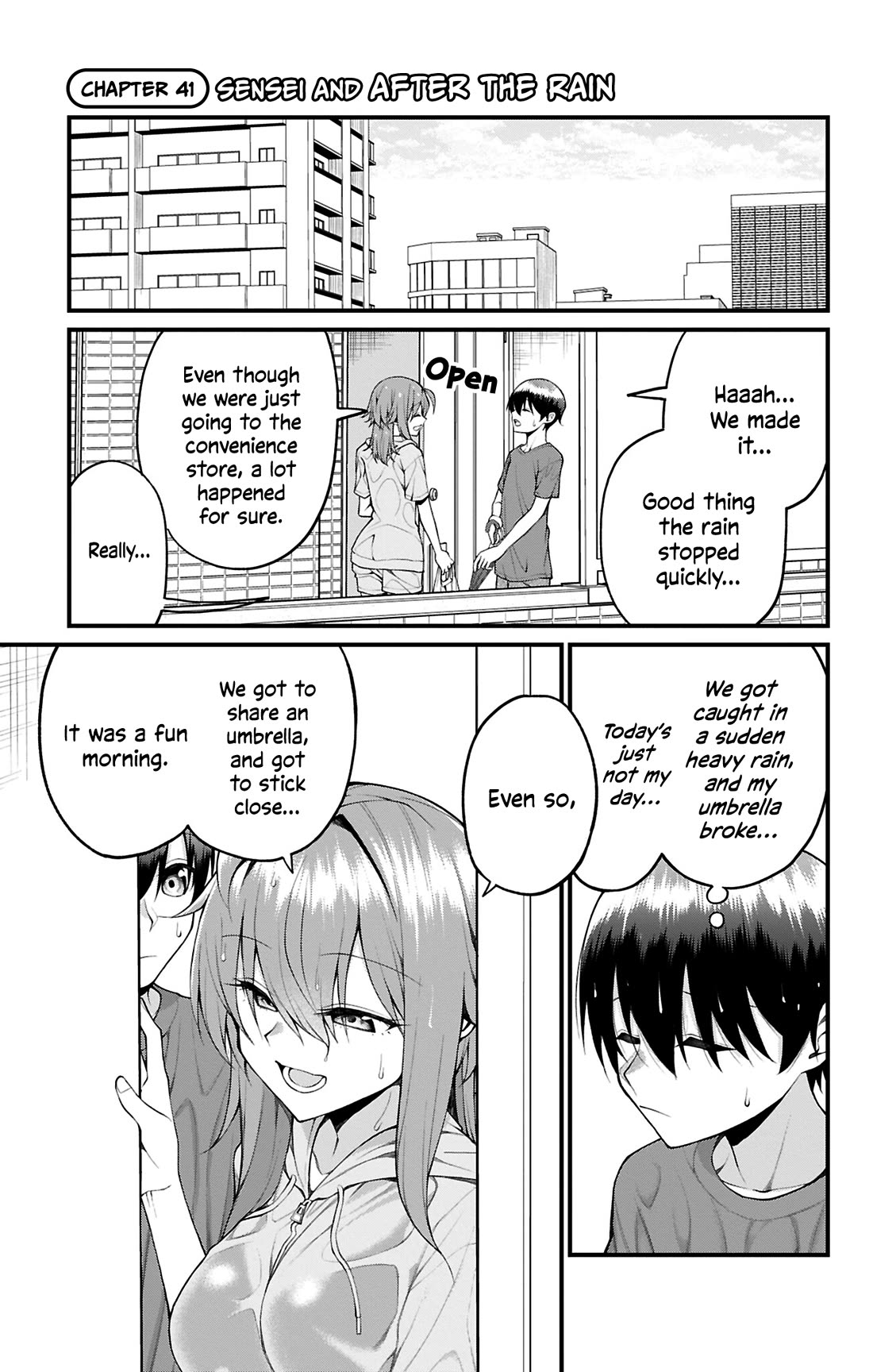 Akanabe-sensei Doesn't Know about Embarrassment chapter 41 page 2