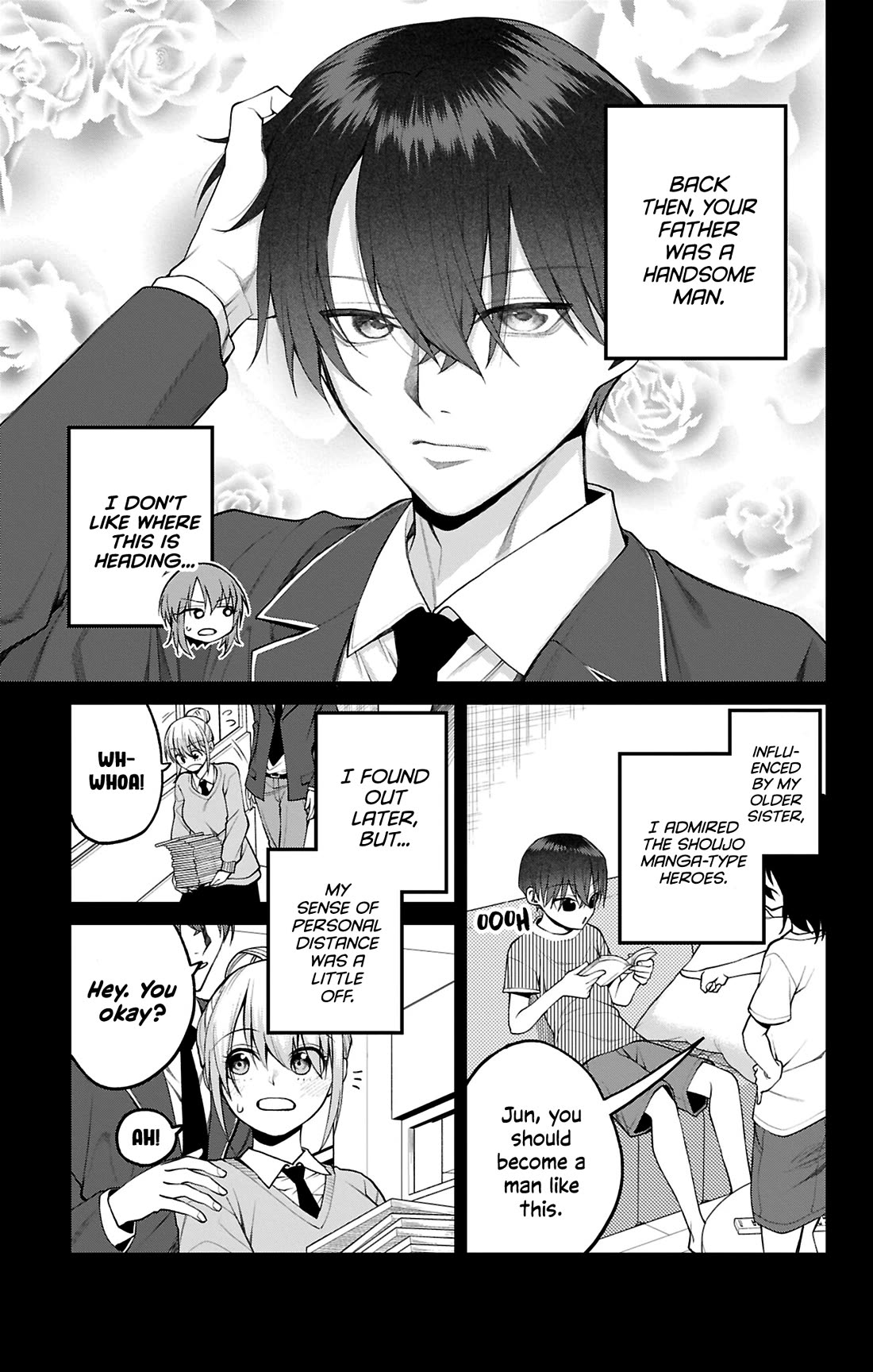 Akanabe-sensei Doesn't Know about Embarrassment chapter 42 page 4