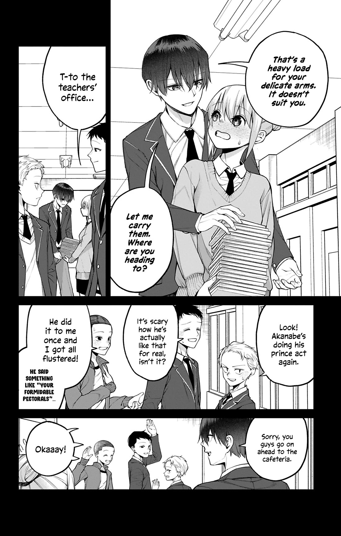Akanabe-sensei Doesn't Know about Embarrassment chapter 42 page 5
