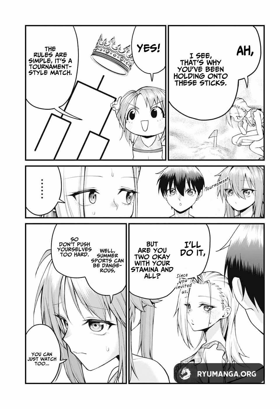 Akanabe-sensei Doesn't Know about Embarrassment chapter 45 page 3