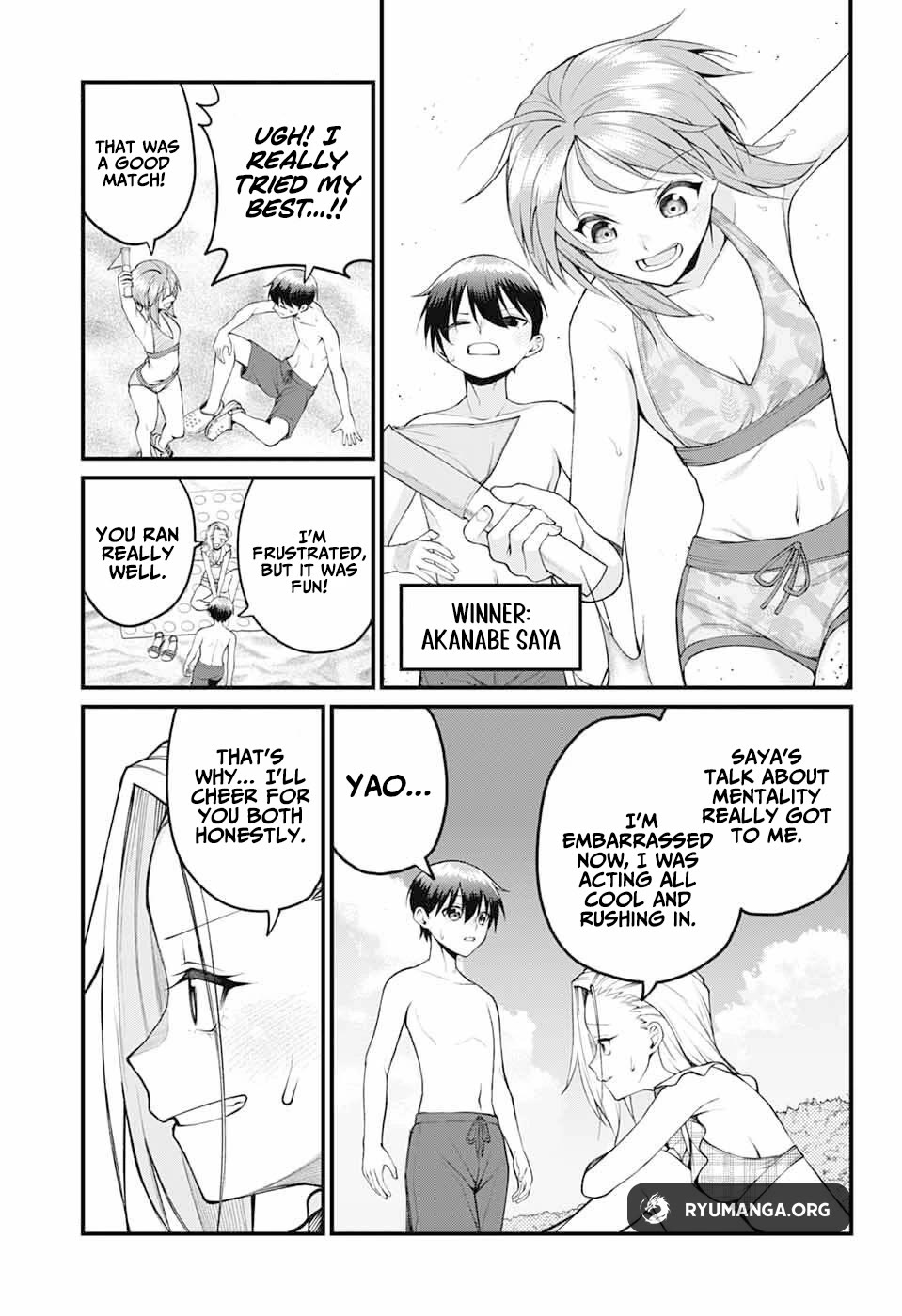 Akanabe-sensei Doesn't Know about Embarrassment chapter 45 page 9