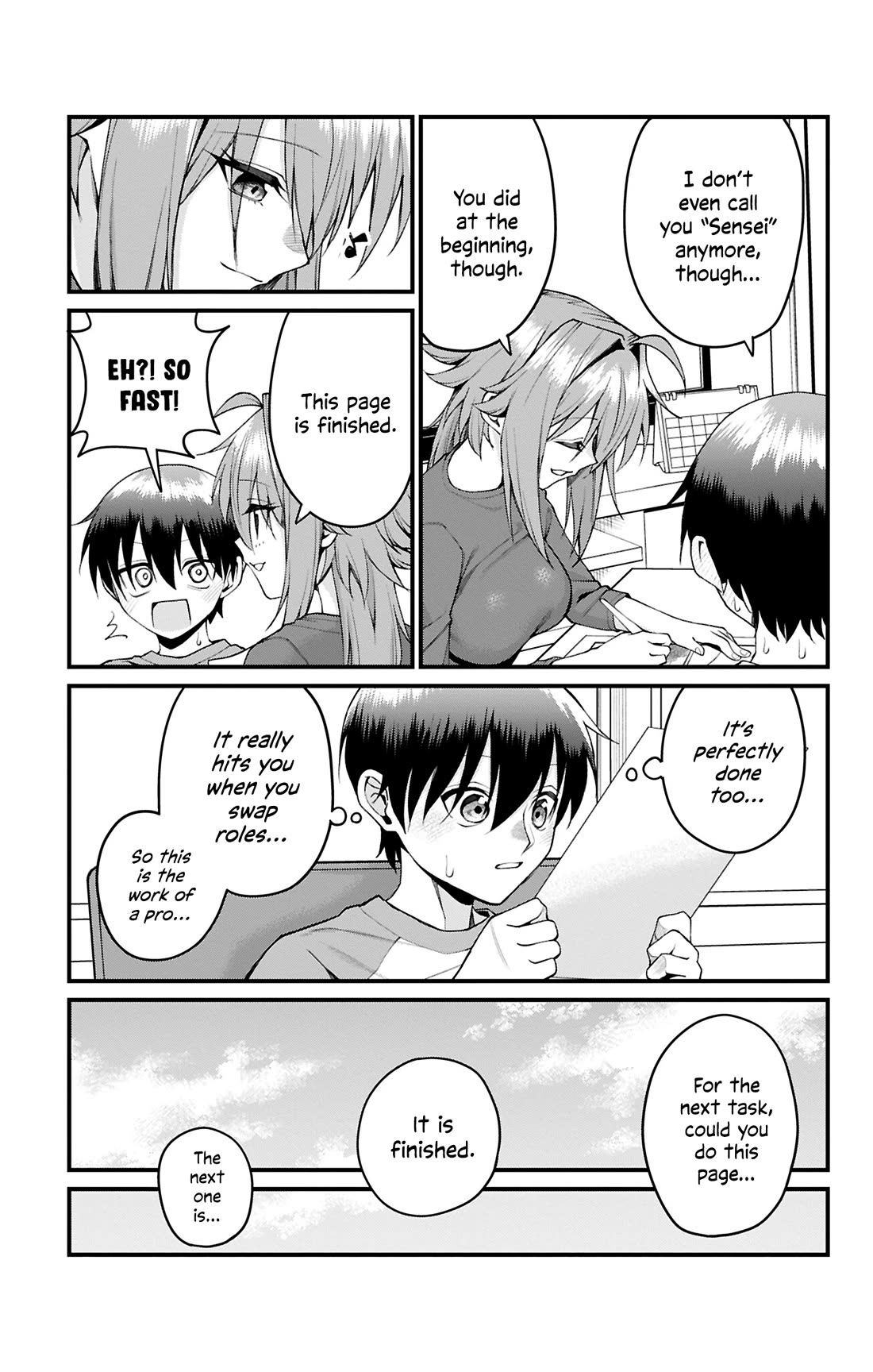 Akanabe-sensei Doesn't Know about Embarrassment chapter 48 page 8