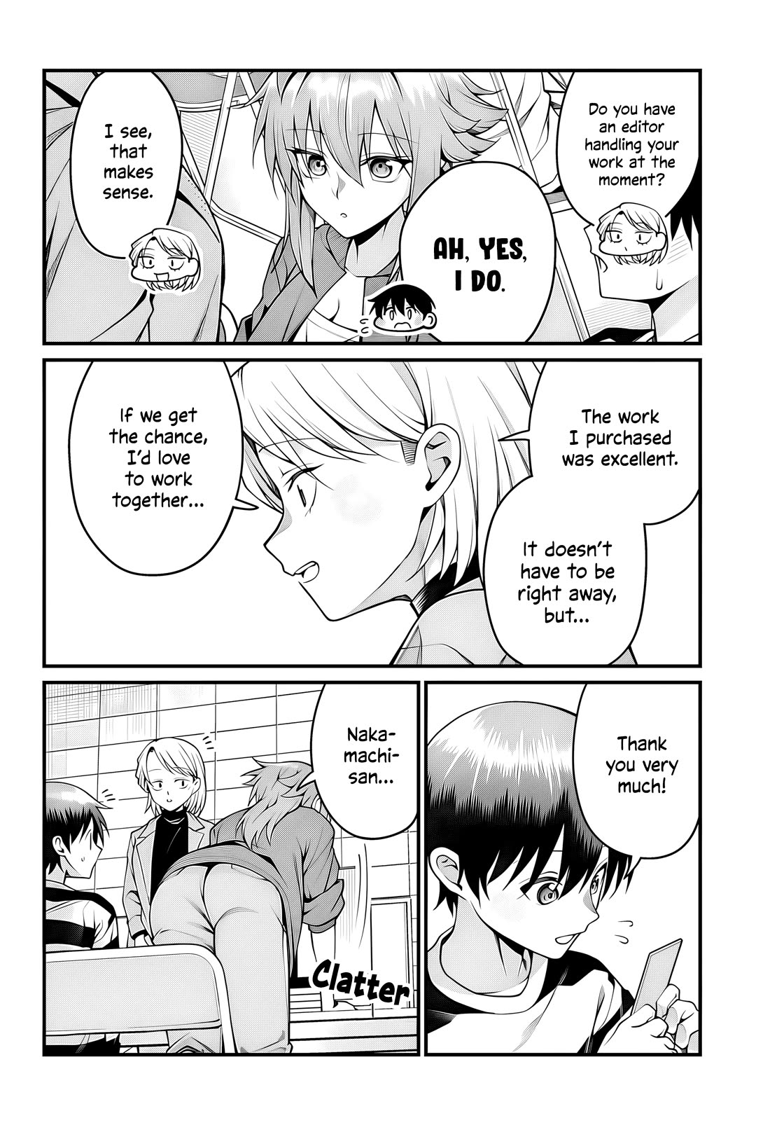 Akanabe-sensei Doesn't Know about Embarrassment chapter 49 page 13