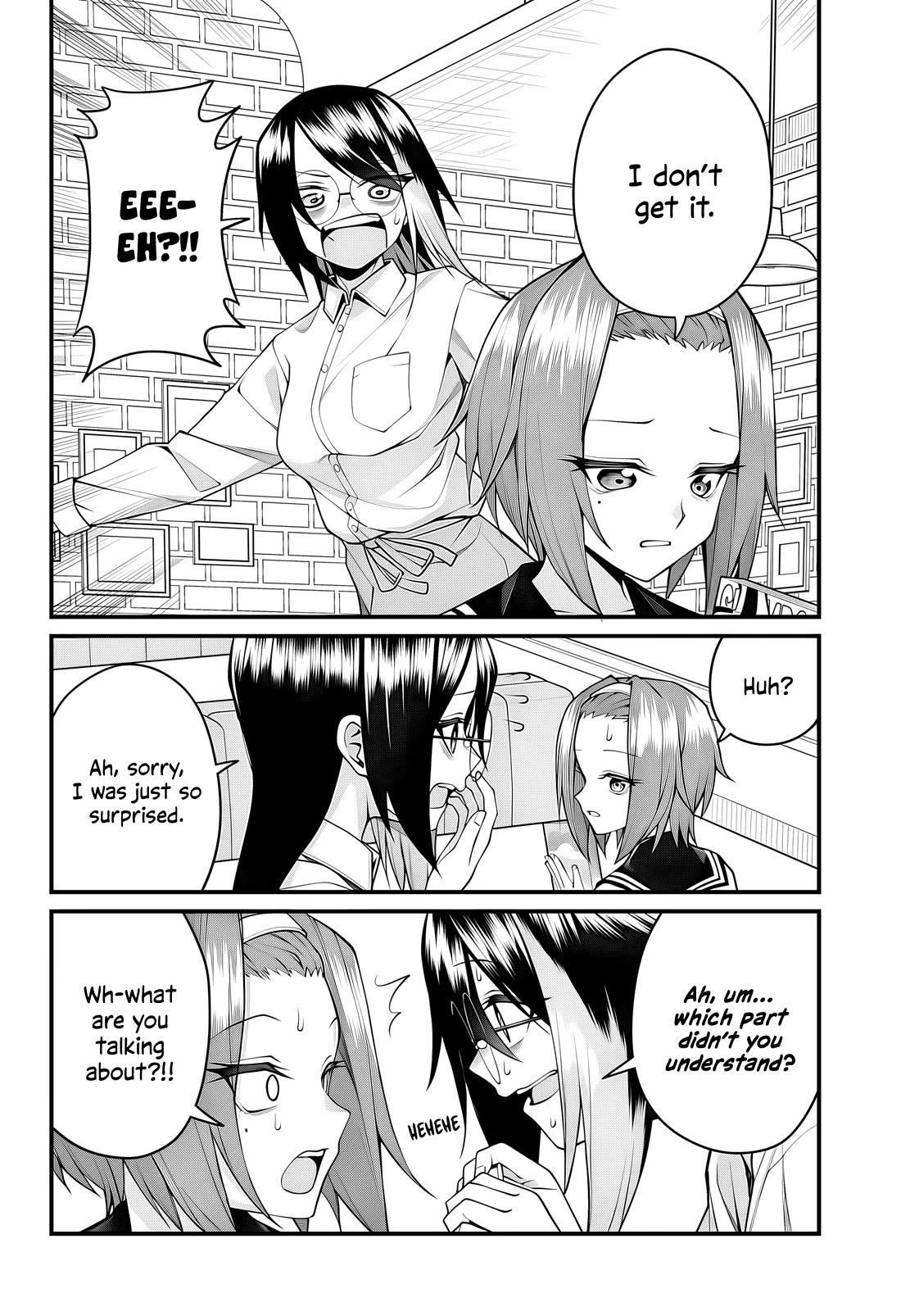 Akanabe-sensei Doesn't Know about Embarrassment chapter 50 page 3