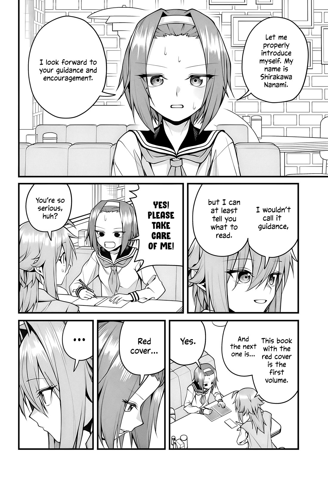 Akanabe-sensei Doesn't Know about Embarrassment chapter 50 page 9