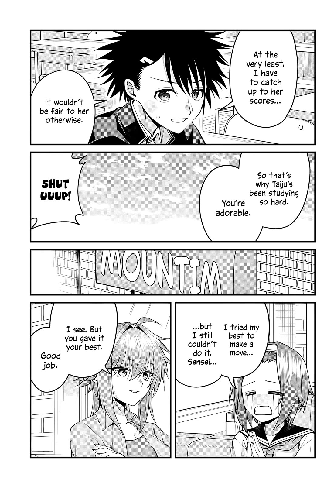 Akanabe-sensei Doesn't Know about Embarrassment chapter 51 page 12