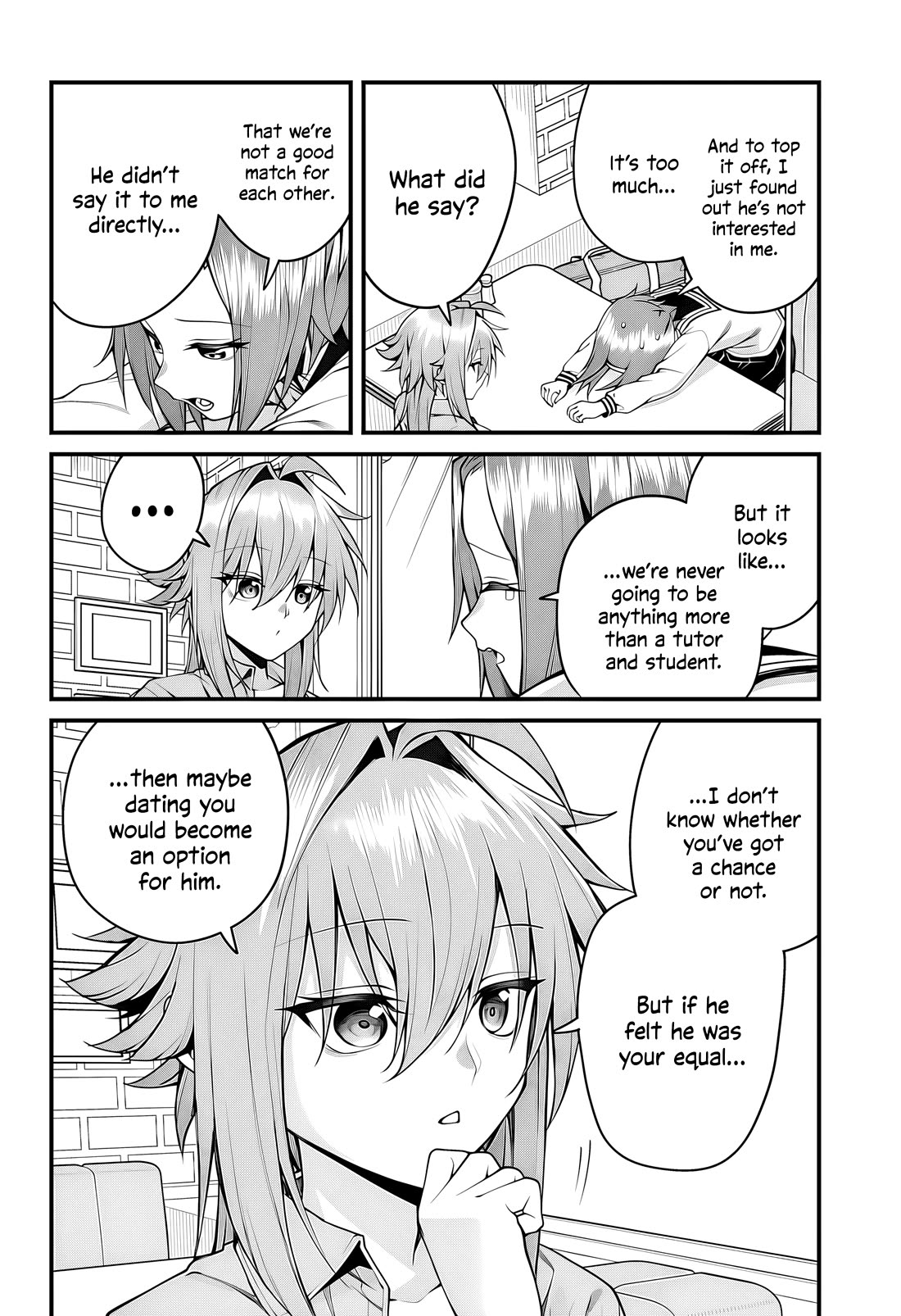 Akanabe-sensei Doesn't Know about Embarrassment chapter 51 page 13