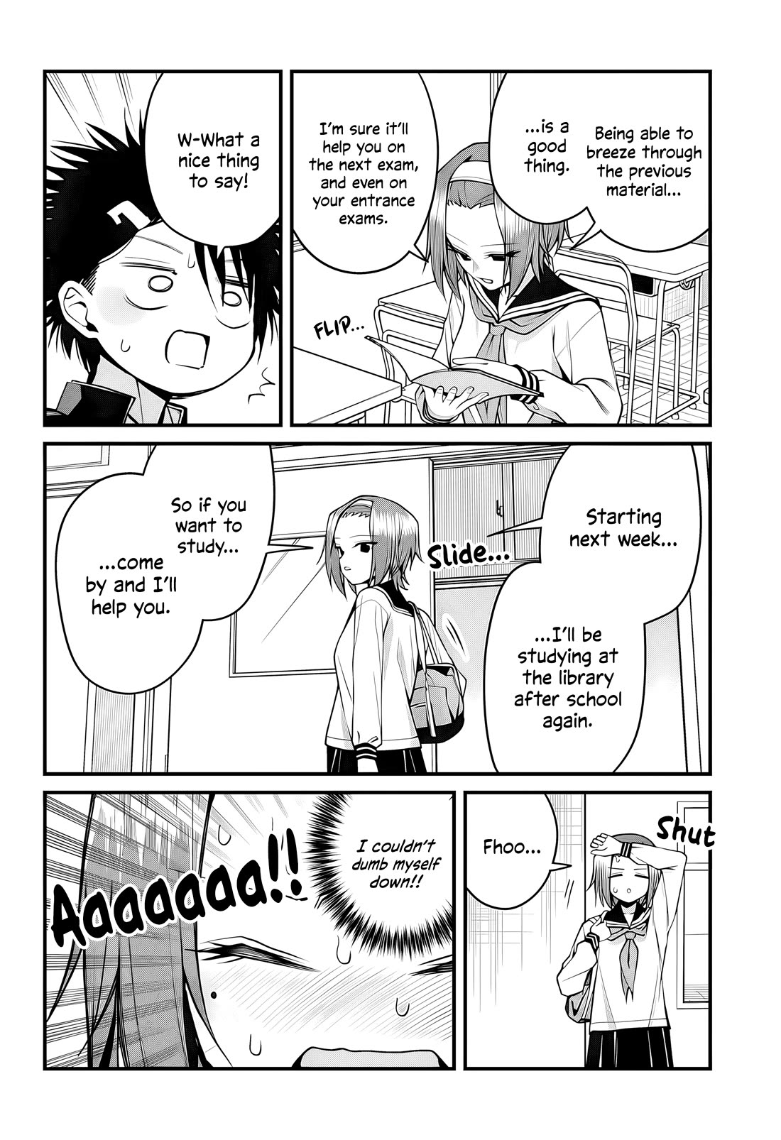 Akanabe-sensei Doesn't Know about Embarrassment chapter 51 page 7