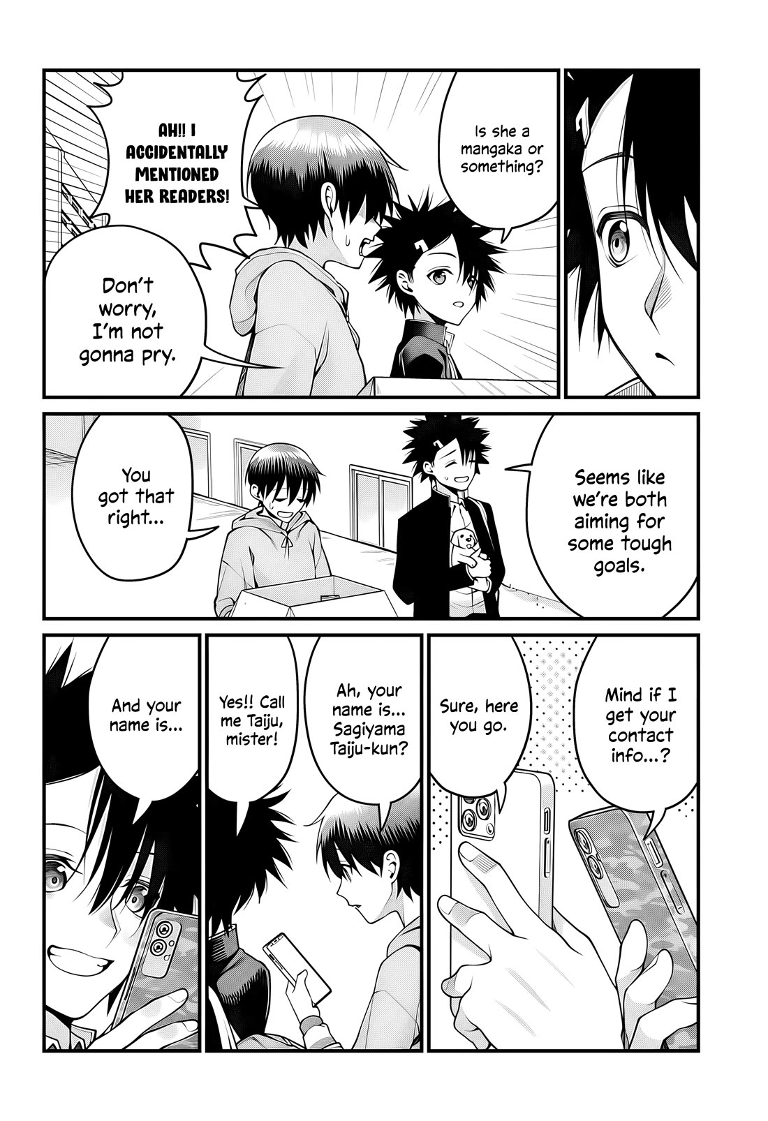 Akanabe-sensei Doesn't Know about Embarrassment chapter 52 page 12