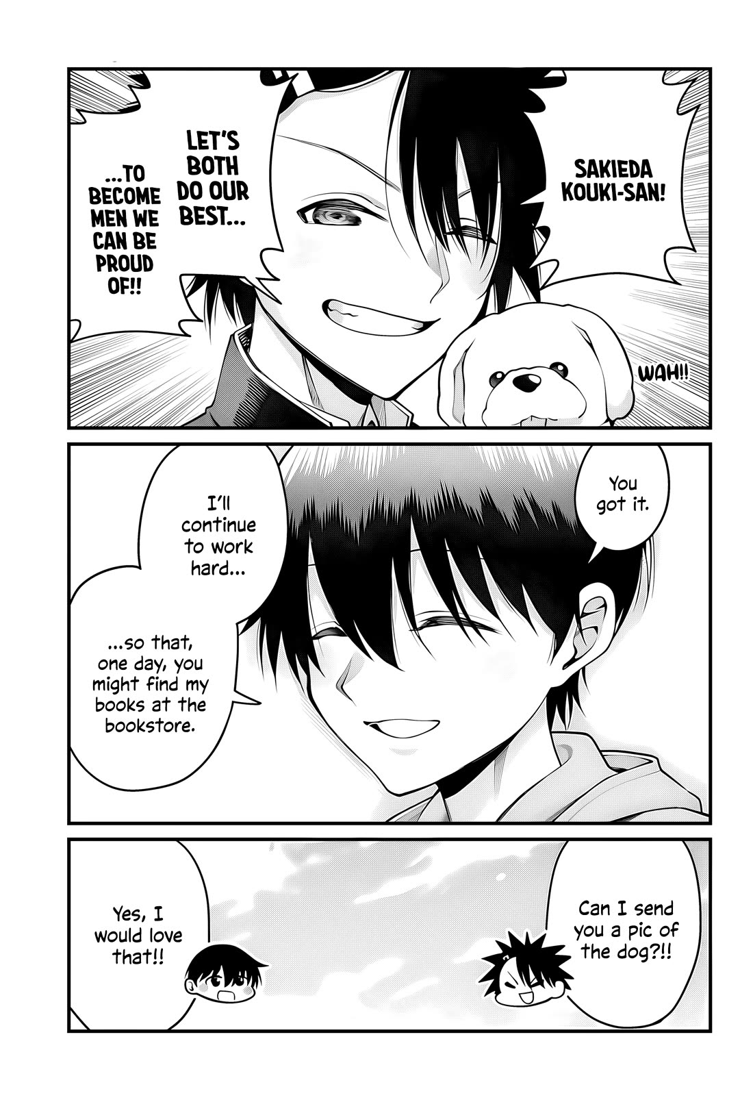 Akanabe-sensei Doesn't Know about Embarrassment chapter 52 page 13