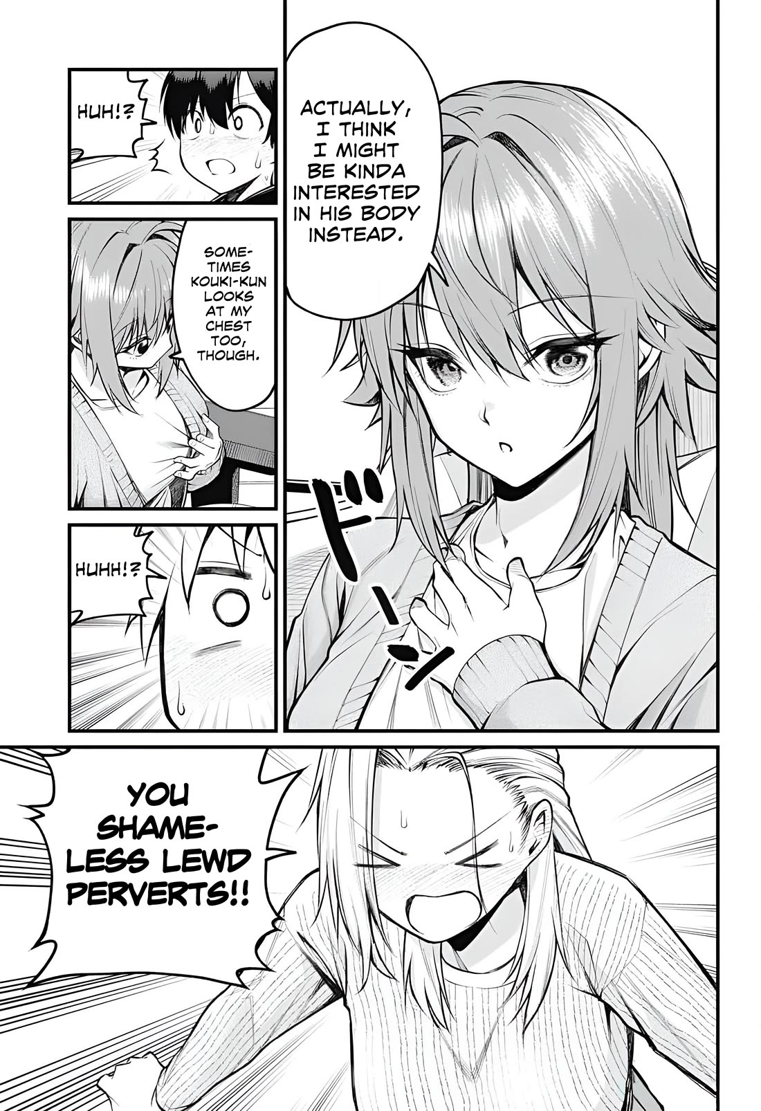 Akanabe-sensei Doesn't Know about Embarrassment chapter 8 page 11