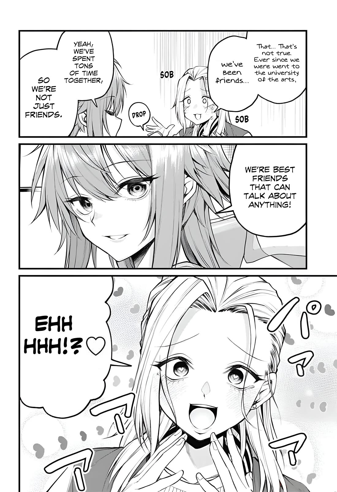 Akanabe-sensei Doesn't Know about Embarrassment chapter 8 page 4