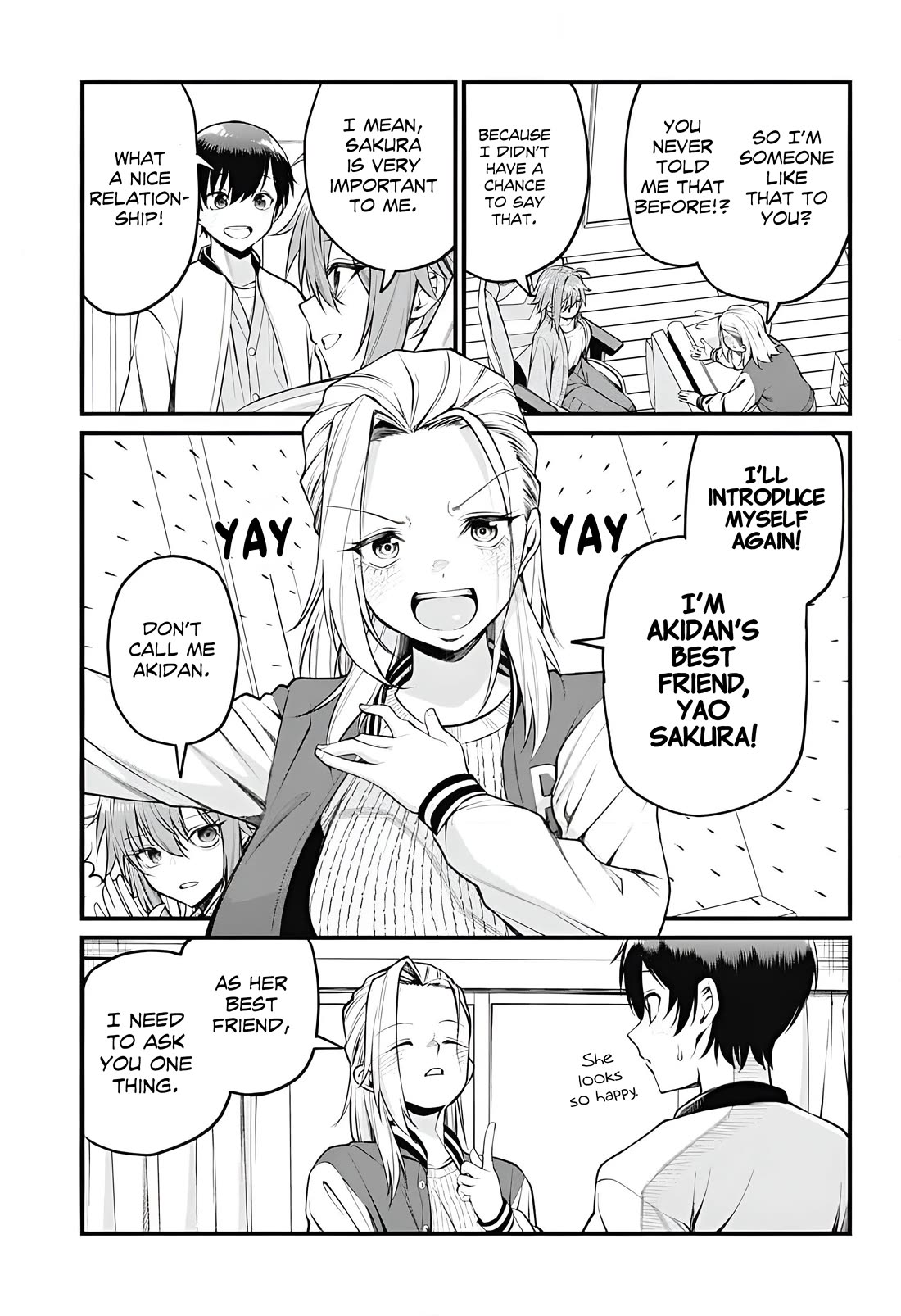 Akanabe-sensei Doesn't Know about Embarrassment chapter 8 page 5