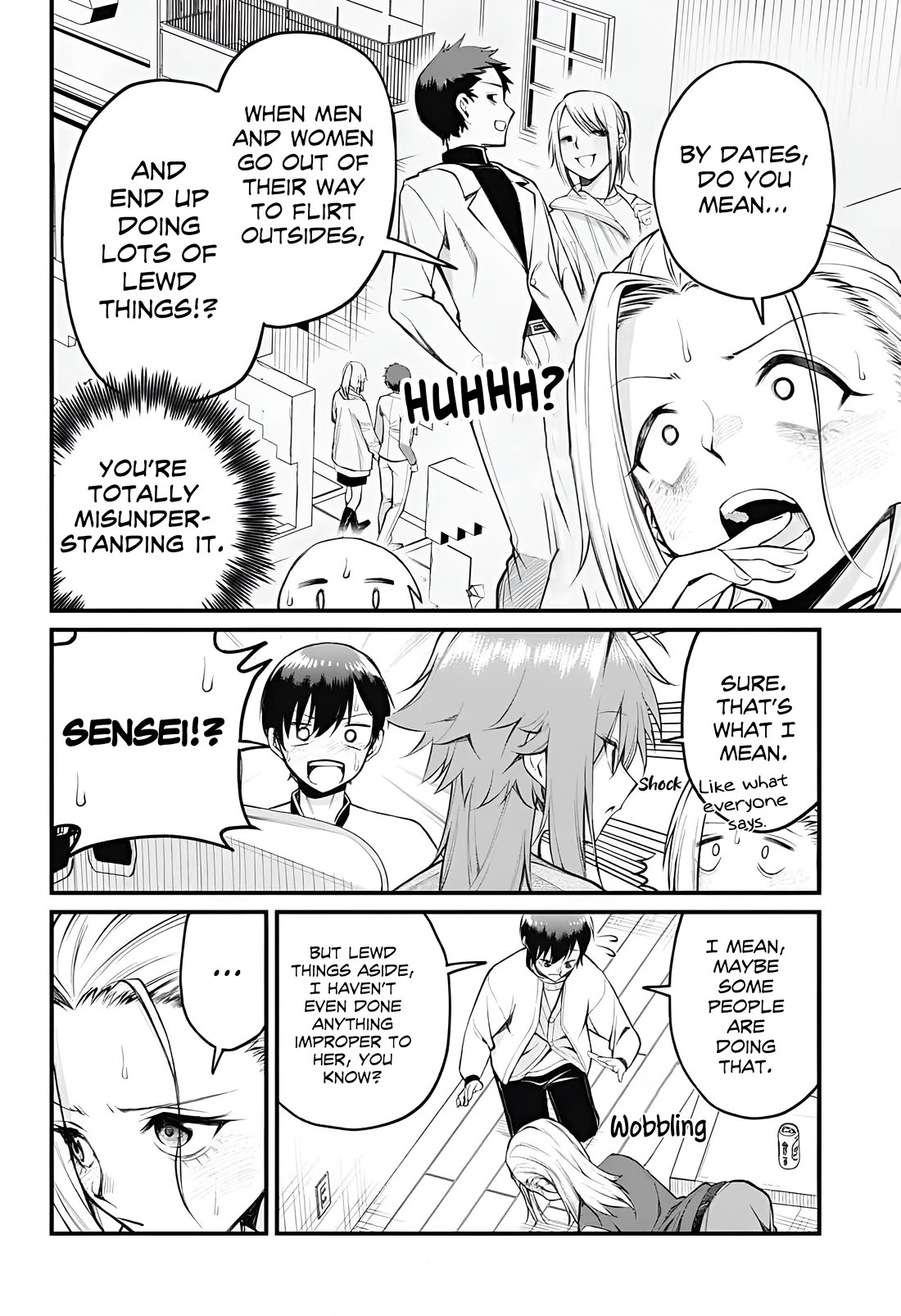 Akanabe-sensei Doesn't Know about Embarrassment chapter 8 page 8