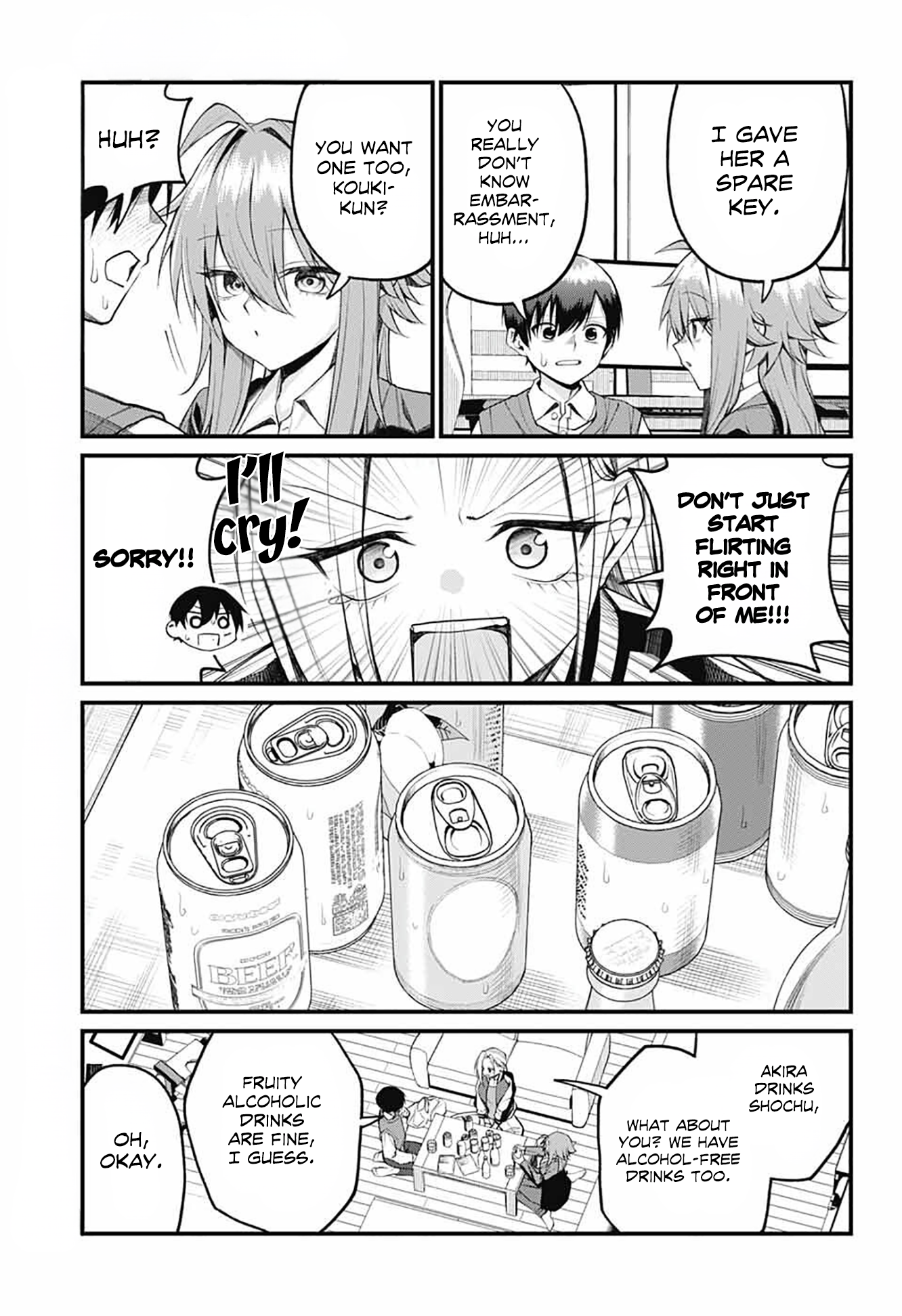 Akanabe-sensei wa Tereshirazu chapter 17 page 3