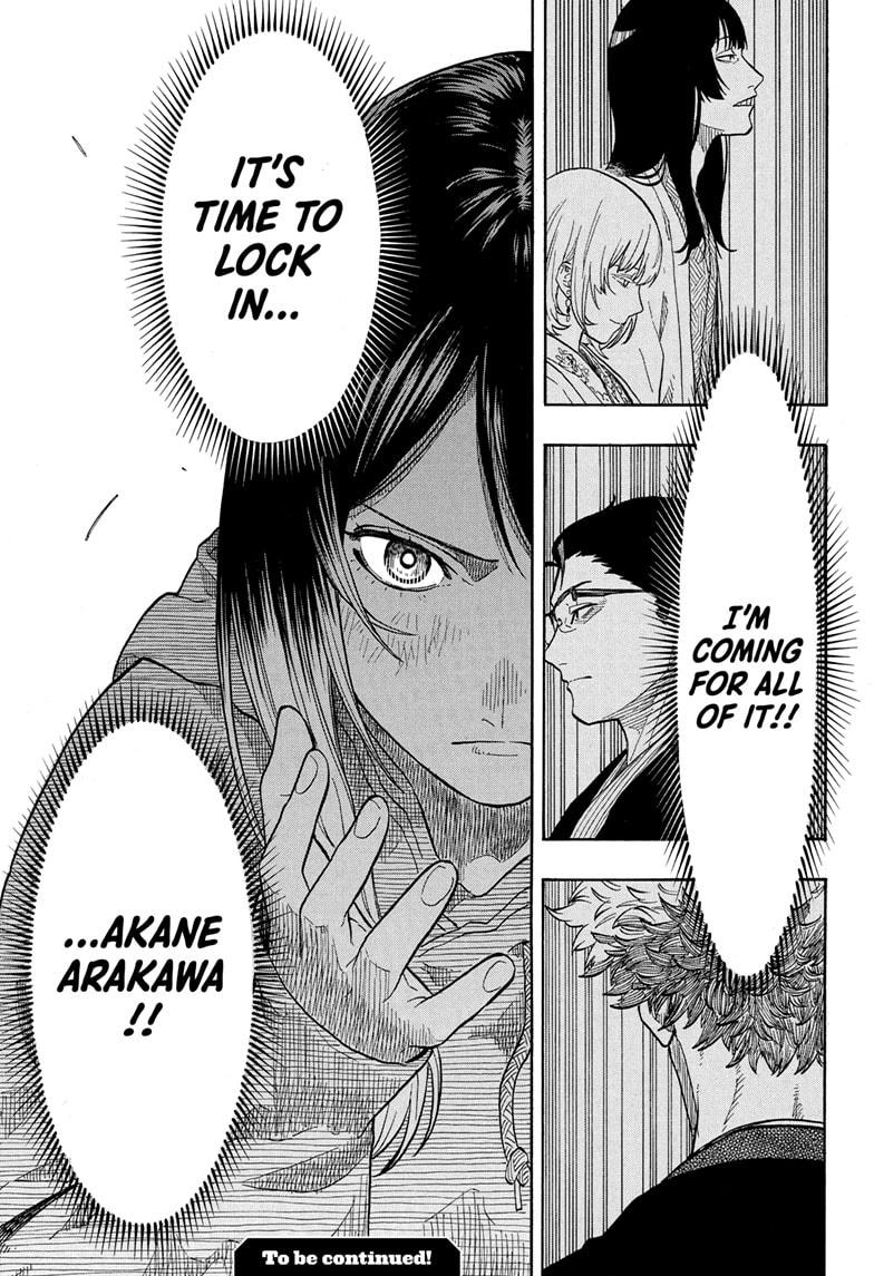 Akane-banashi chapter 157 page 19
