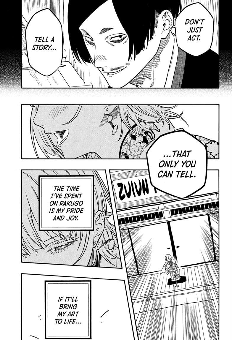 Akane-banashi chapter 167 page 13