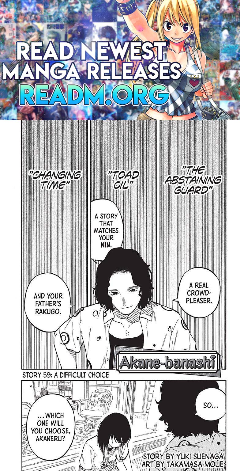 Akane-banashi chapter 59 page 1