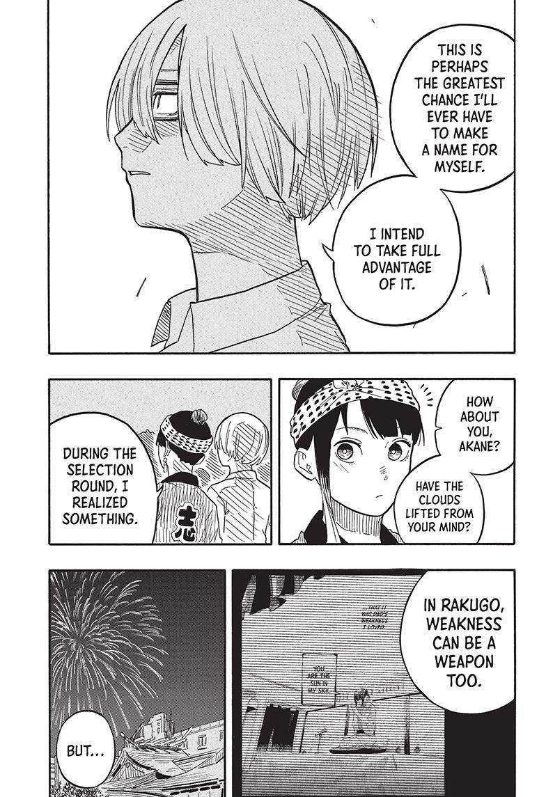 Akane-banashi chapter 77 page 14