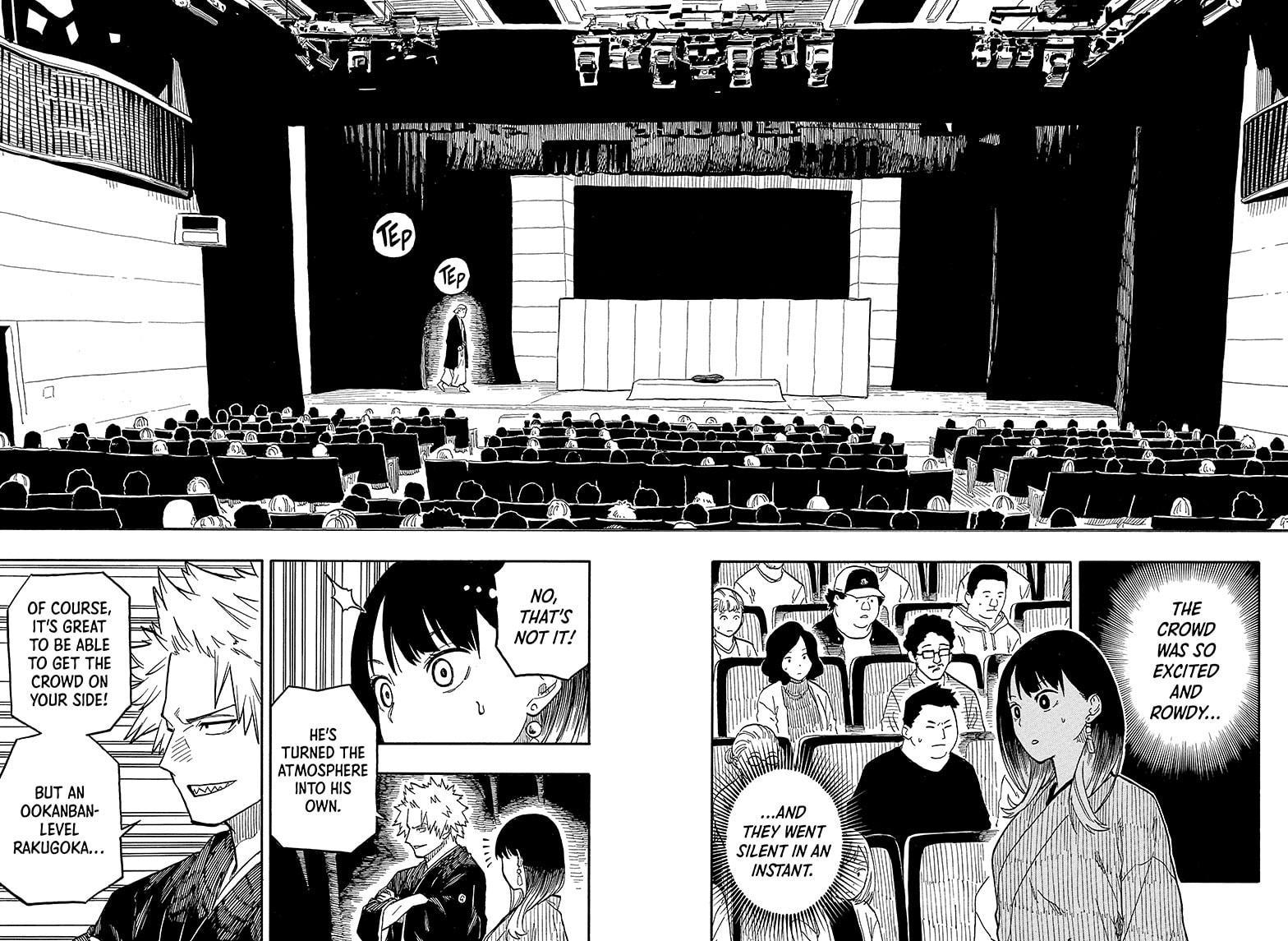 Akane Banashi chapter 102 page 14