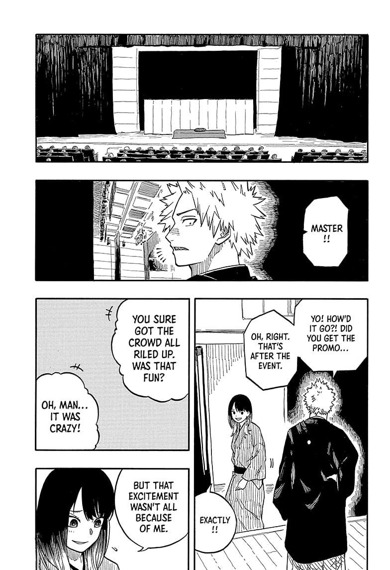Akane Banashi chapter 102 page 9
