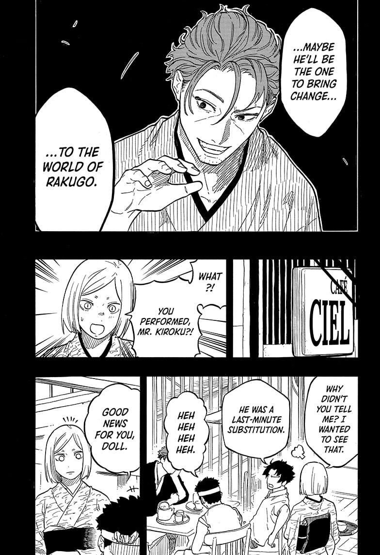 Akane Banashi chapter 136 page 13