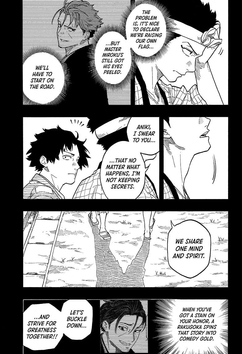 Akane Banashi chapter 139 page 9