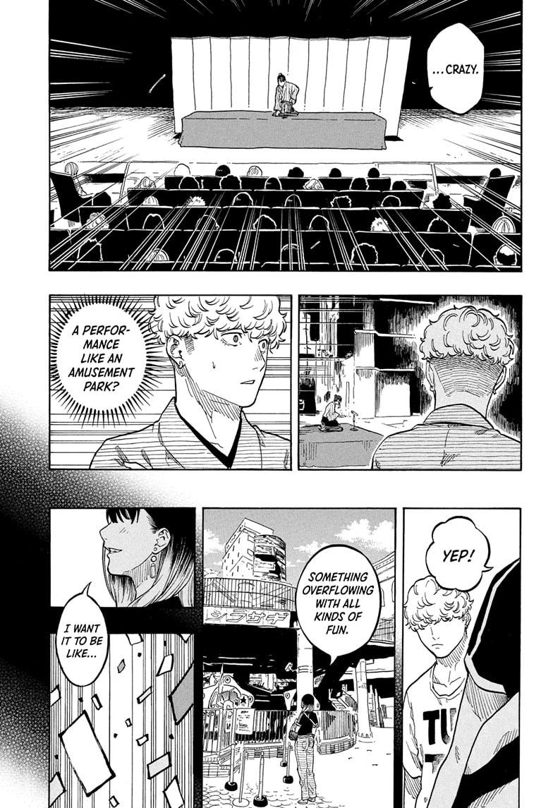 Akane Banashi chapter 161 page 13