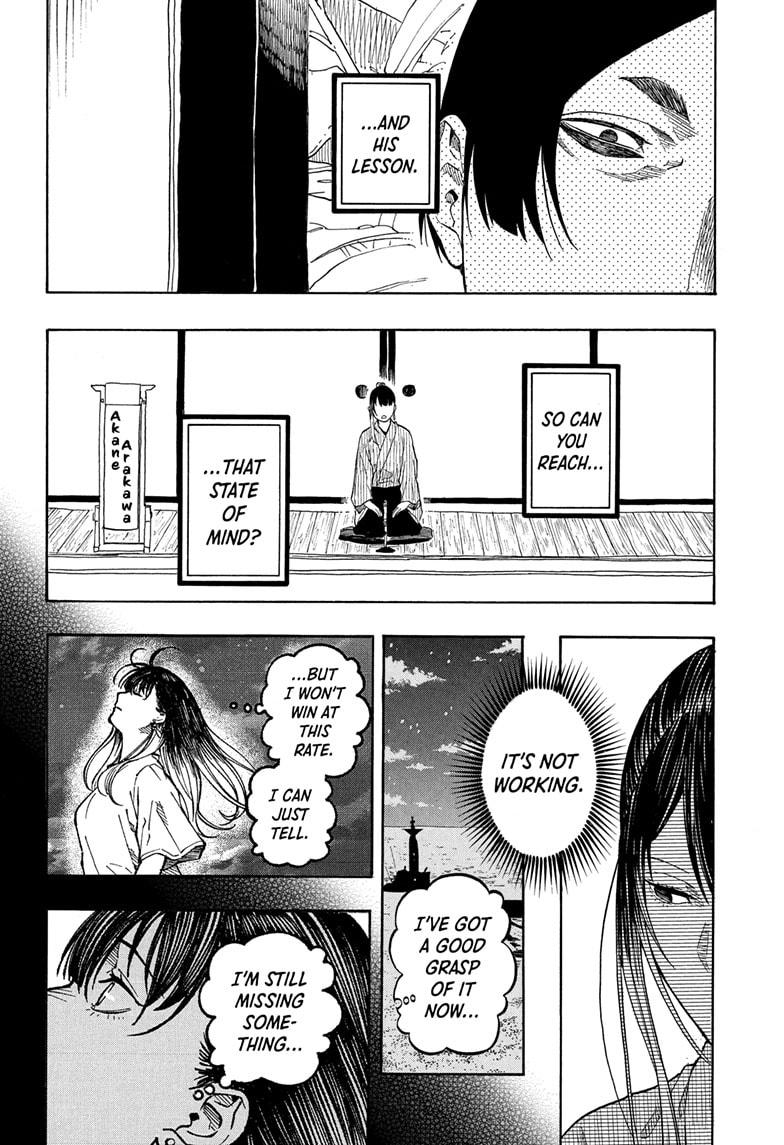 Akane Banashi chapter 175 page 16