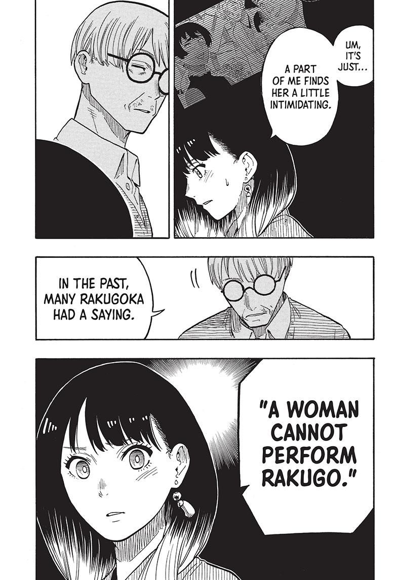 Akane Banashi chapter 40 page 4