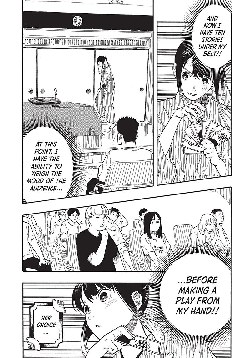 Akane Banashi chapter 56 page 9