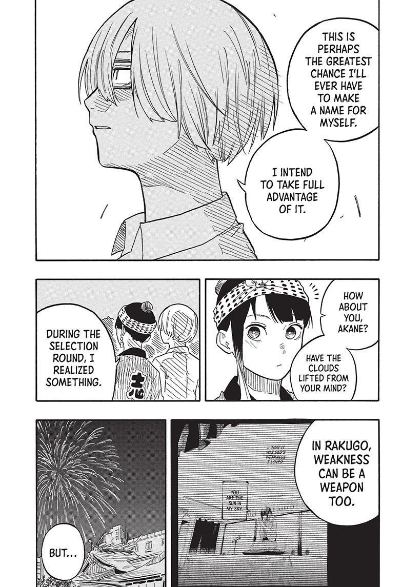 Akane Banashi chapter 77 page 13