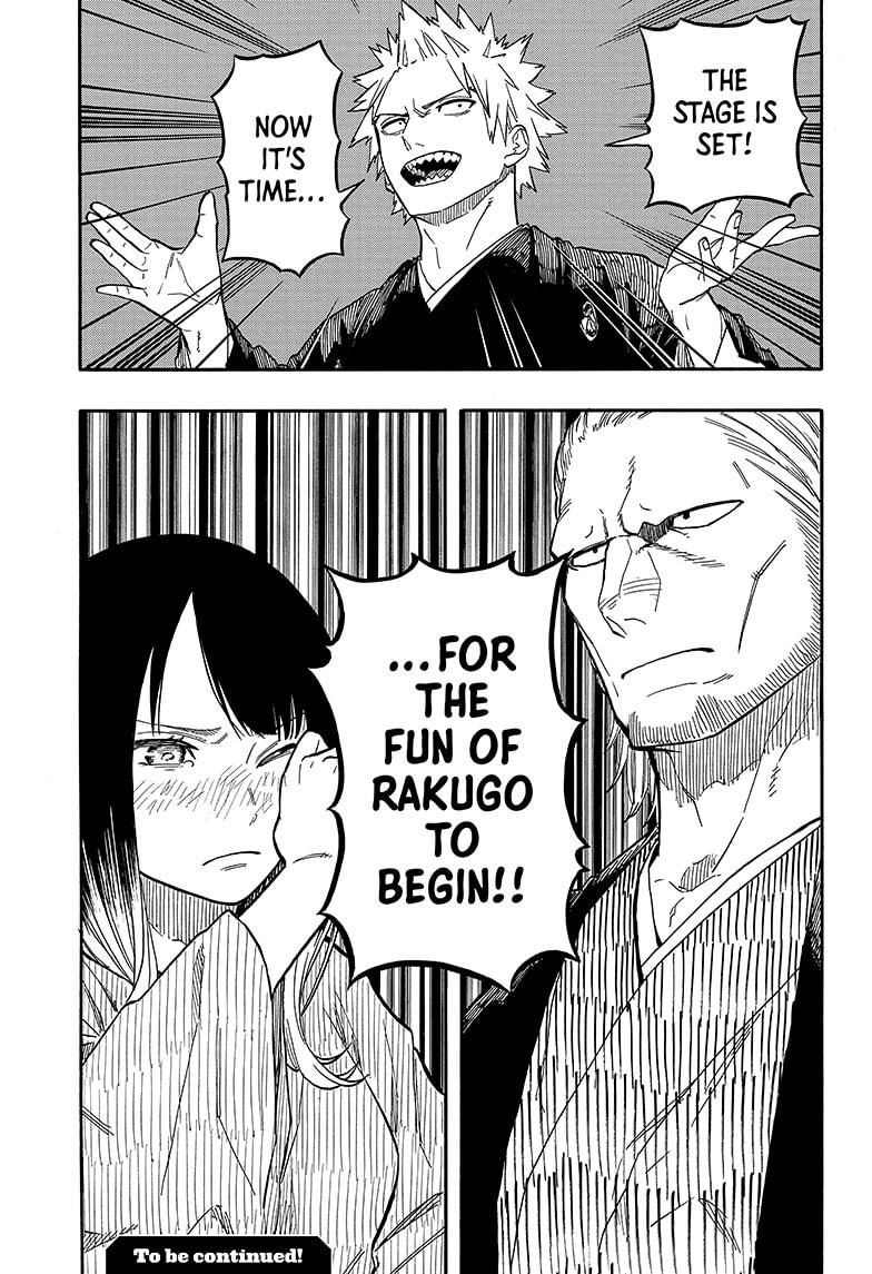 Akane Banashi chapter 96 page 19