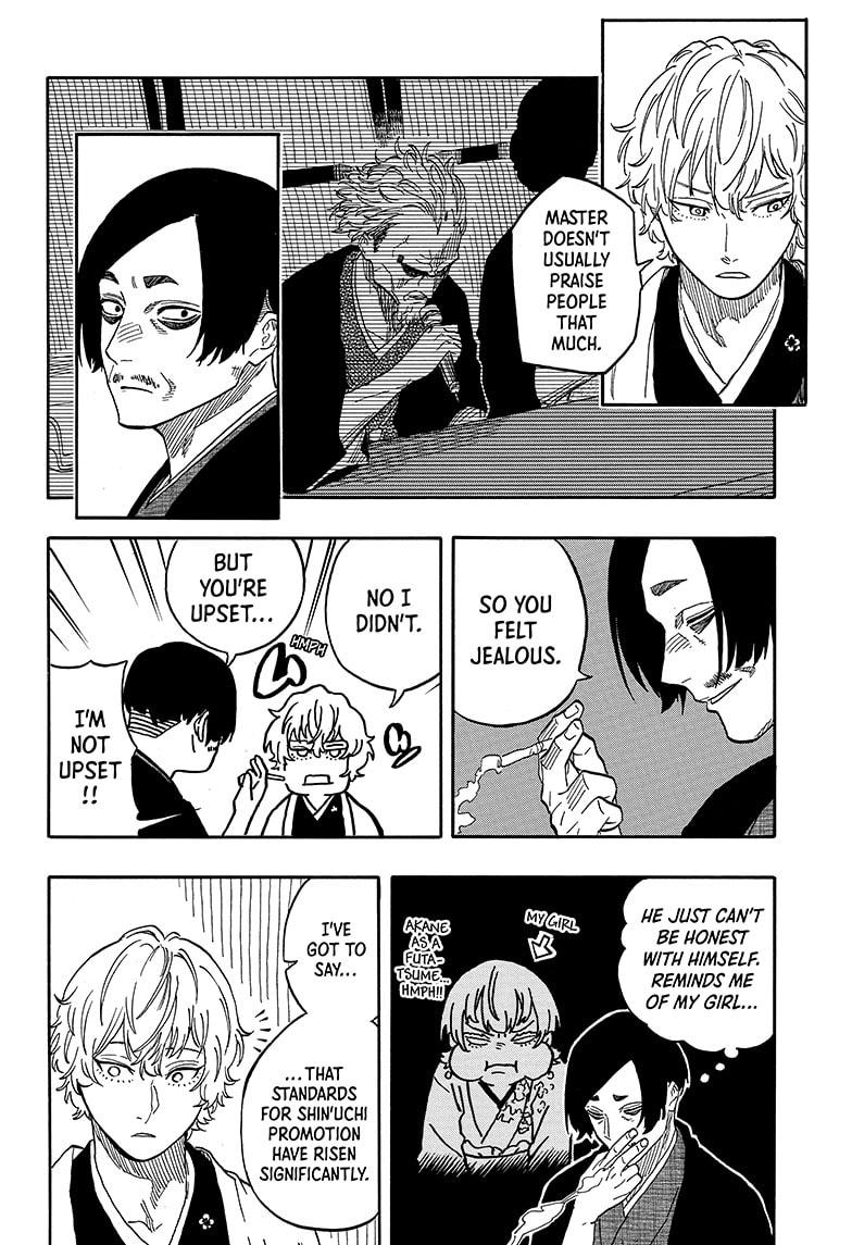 Akane Banashi chapter 117 page 14