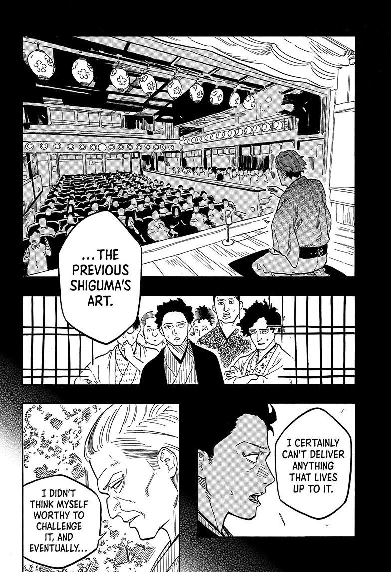 Akane Banashi chapter 129 page 8