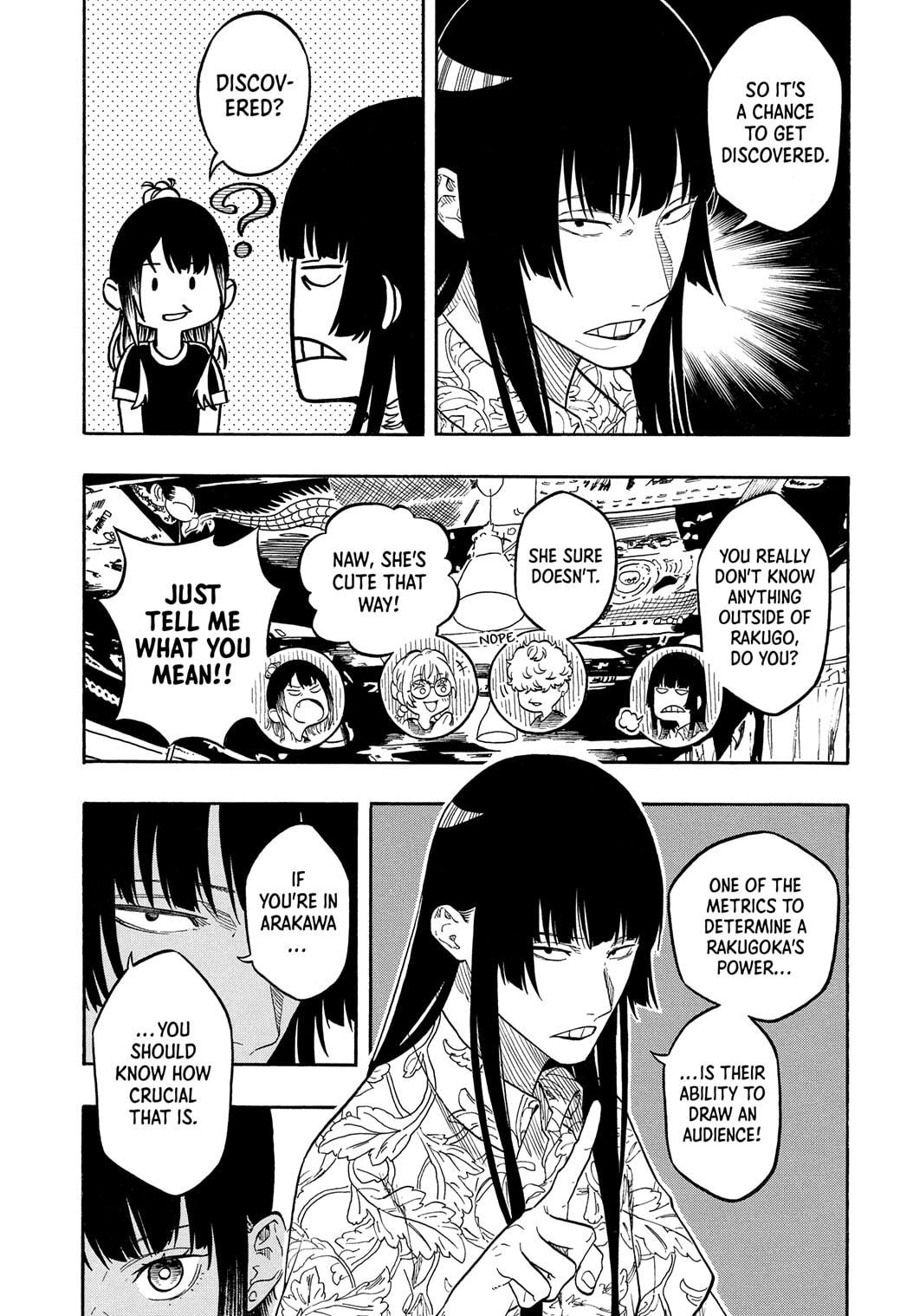 Akane Banashi chapter 184 page 9