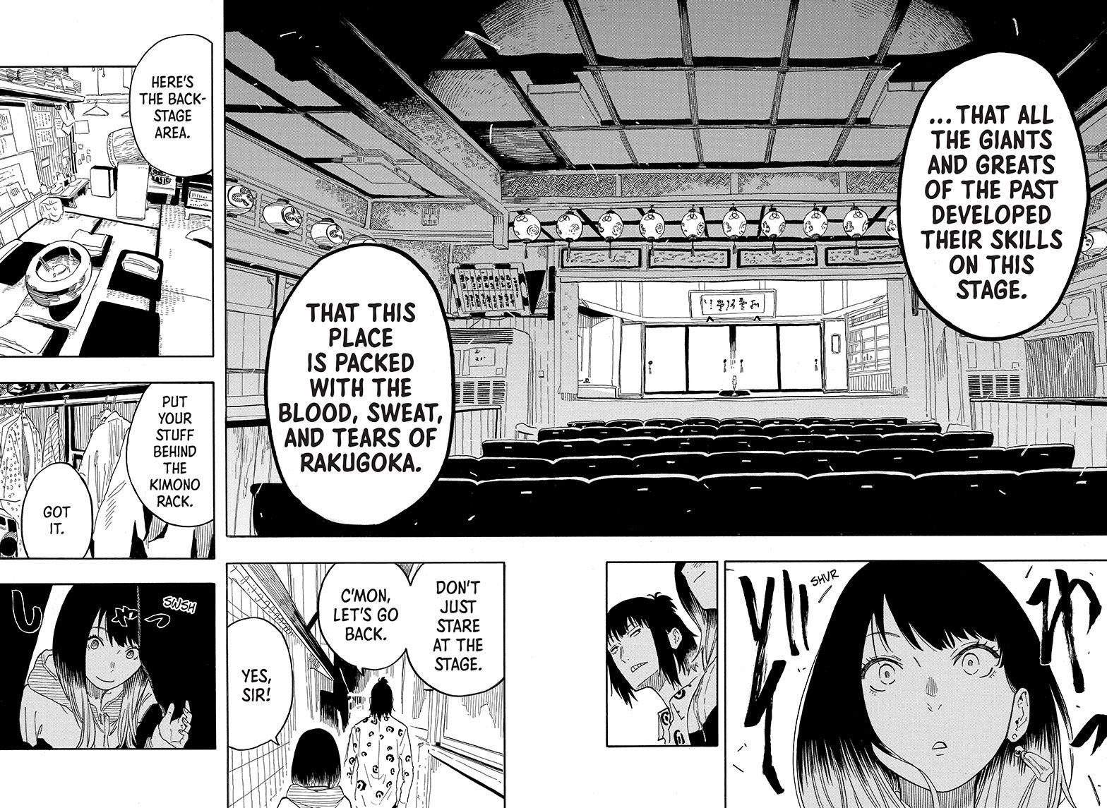 Akane Banashi chapter 32 page 12