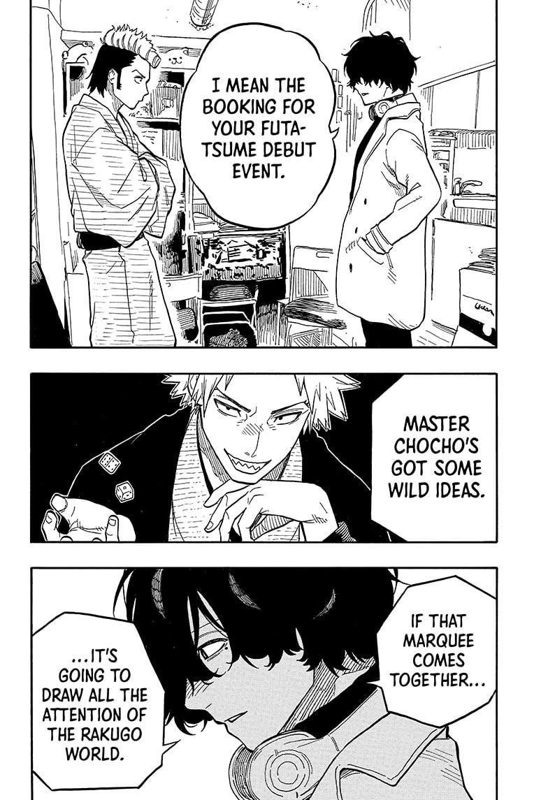 Akane Banashi chapter 89 page 18