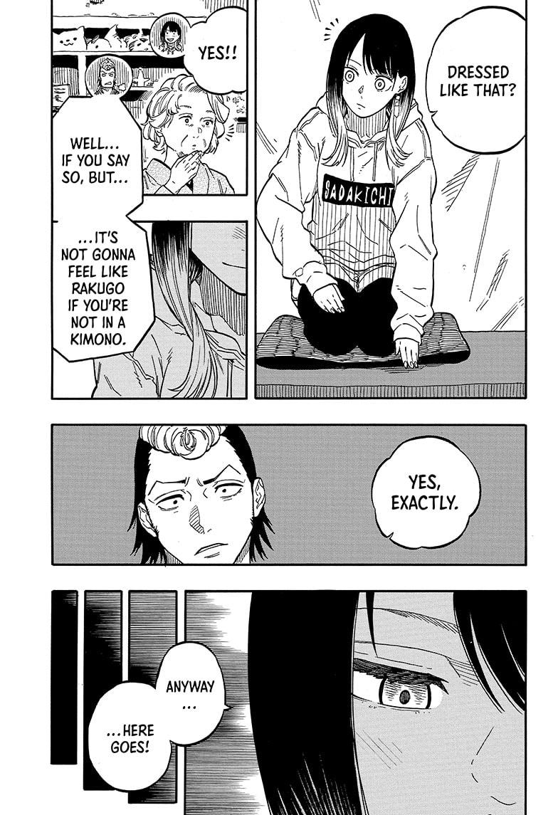 Akane Banashi chapter 94 page 11