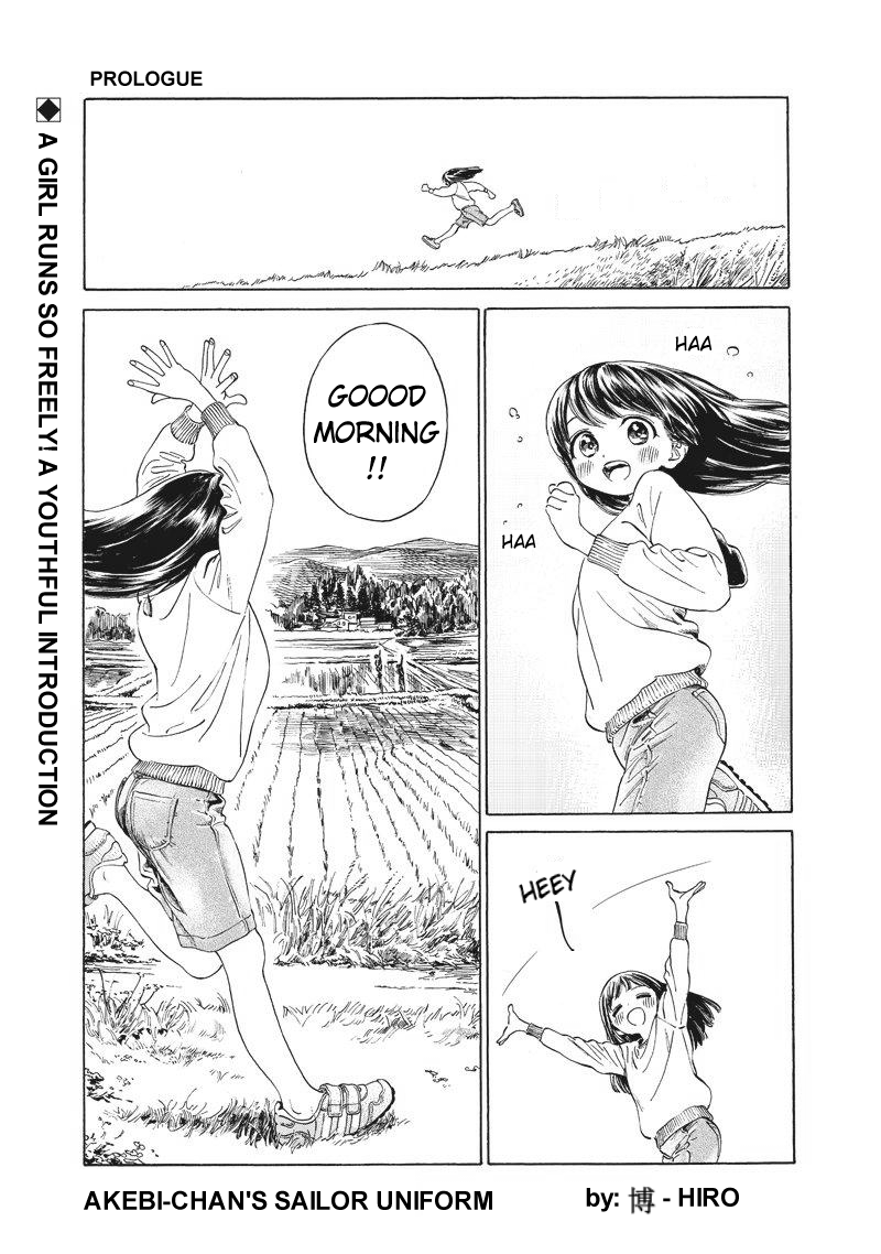 Akebi-chan no Sailor Fuku chapter 0 page 1