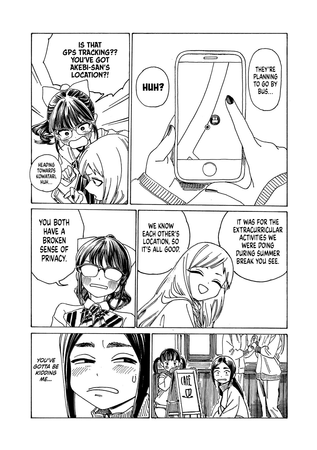Akebi-chan no Sailor Fuku chapter 84 page 8