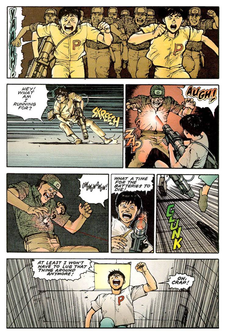 Akira chapter 3 page 122