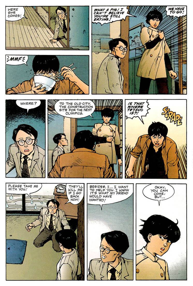 Akira chapter 3 page 140