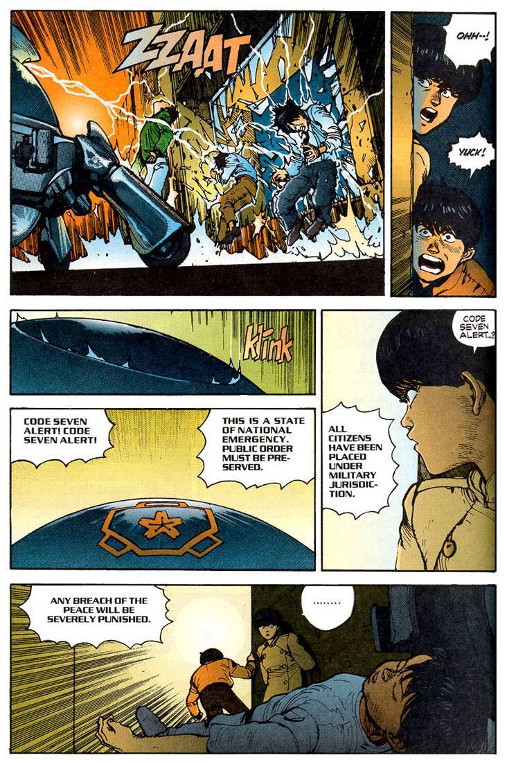 Akira chapter 4 page 141